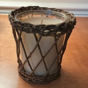Park Hill Bundled Evergreen Candle Lid - Olive Green